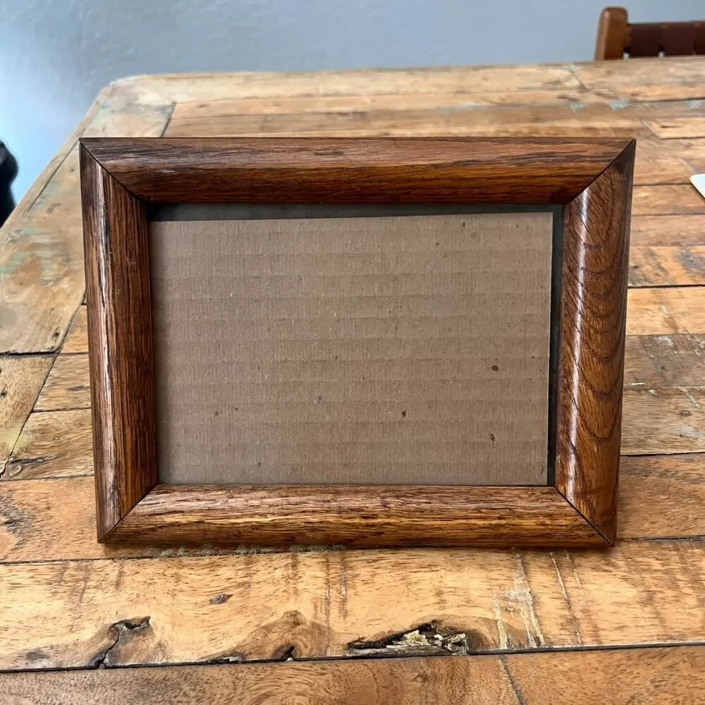 Rustic Wooden Picture Frame Fits 6.5